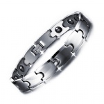 Magnetic Health Care Bracelets Tungsten Steel Bangles for Love WBRM-001