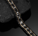 The new titanium steel health care bracelet Religious Men's bracelet SBRM-009-3