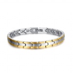 The new personality energy magnet care titanium steel bracelet SBRM-044