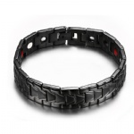 New Style Multicolor Vacuum Plating Men's Bracelet Steel Jewelry in Gold SBRM-069B