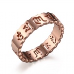 316l surgical stainless steel ring R-131R