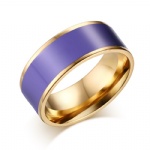 stainless steel class ring R-133PP