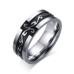 stainless steel class ring R-190