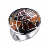 stainless steel wedding ring RC-217