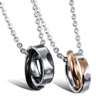 Stainless Steel Ring Design Pendant SP457