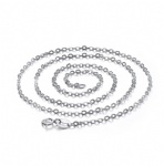 Popular O design 925 sterling silver chain SSC01