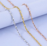 925 sterling silver star chain SSC05