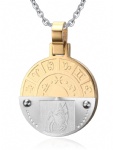 Hot selling top grade stainless steel constellation pendant CPN396