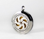Stainless Steel aromatherapy diffuser necklace AP040