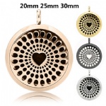 Stainless Steel Jewelry Heart Design Locket Aromatherapy Pendants AP048