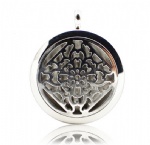Stainless steel jewelry essential oil diffuser necklace pendant AP062