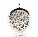 Stainless steel jewelry aromatherapy necklace diffuser pendant AP063