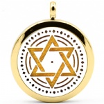 Stainless Steel Aromatherapy Oil Diffuser Locket Pendants DP038