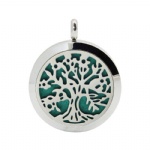 Stainless Steel Aromatherapy Oil Diffuser Locket Pendants DP055