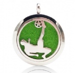 Stainless steel jewelry aromatherapy pendants AP067