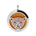 Stainless Steel Aromatherapy Oil Diffuser Locket Pendants DP082