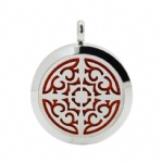 Stainless Steel Aromatherapy Oil Diffuser Locket Pendants DP103