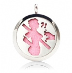 Stainless steel jewelry aromatherapy lockets pendants AP070
