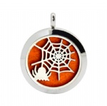 Stainless Steel Aromatherapy Oil Diffuser Locket Pendants DP119