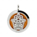 Stainless Steel Aromatherapy Oil Diffuser Locket Pendants DP123