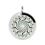 Stainless Steel Aromatherapy Oil Diffuser Locket Pendants DP154