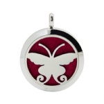 Stainless Steel Aromatherapy Oil Diffuser Locket Pendants DP161