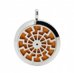 Stainless Steel Aromatherapy Oil Diffuser Locket Pendants DP165