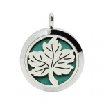 Stainless Steel Aromatherapy Oil Diffuser Locket Pendants DP177