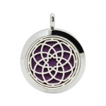 Stainless Steel Aromatherapy Oil Diffuser Locket Pendants DP179