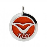 Stainless Steel Aromatherapy Oil Diffuser Locket Pendants DP202
