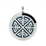 Stainless Steel Aromatherapy Oil Diffuser Locket Pendants DP203