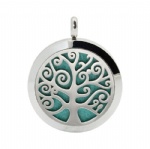 Stainless Steel Aromatherapy Oil Diffuser Locket Pendants DP209