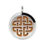 Stainless Steel Aromatherapy Oil Diffuser Locket Pendants DP211
