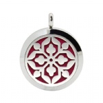 Stainless Steel Aromatherapy Oil Diffuser Locket Pendants DP213