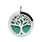 Stainless Steel Aromatherapy Oil Diffuser Locket Pendants DP221