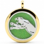 Stainless Steel Aromatherapy Oil Diffuser Locket Pendants DP222