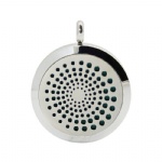 Stainless Steel Aromatherapy Oil Diffuser Locket Pendants DP235